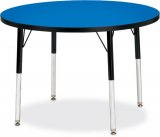 Activity Table 36"" Round Laminate Table Top Adjustable Height(COLOR OPTION AVAILABLE) 6488JCT