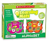 Scholastic Teacher's Friend Alphabet Learning Mats, Multiple Colors TF7101