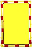 Rectangle PlayPanel 31 x 48 INCH Yellow CF900-101Y