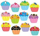 Designer Cut-Outs Variety Pack Cupcakes [CTP1795]