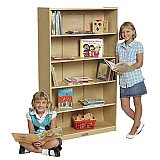60"H Classic Birch Bookcase ELR-17102