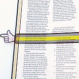 Finger Pointer Reading Strips (B38-5902)