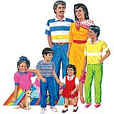 Hispanic Family Flannel Set LV-22209