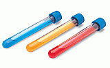 Plastic Test Tubes with Caps Set of 12 [LER2454]