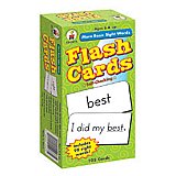 More Basic Sight Words Flash Cards (A15-3911)