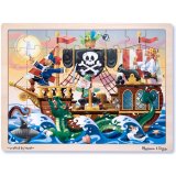 Pirate Adventure Jigsaw Puzzle 48 pcs W/Tray D54-23800 
