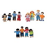 Plan Toys Doll Families Set of 3 B19-1193