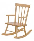 ROCKING CHAIR  MADE WITH SOLID MAPLE SEAT HEIGHT 10" BJ-410