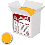 Sandtastik Classpack Colored Sand,Fluorescent Orange 25Lbs SS1151 