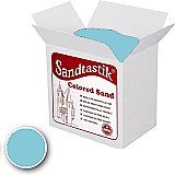 Sandtastik® Classpack Colored Sand, Light Blue 25Lbs SS1151LB