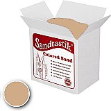 Sandtastik® Classpack Colored Sand, Tan[SS1151TA]25LBS
