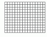 Wipe-Off Charts Graphing Grid (1 1/2" Squares) [T1092]