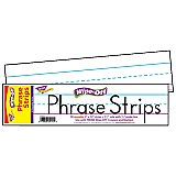 White Wipe-off Phrase Strips (B56-4010)