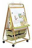 Double Sided Bamboo Teaching Easel BE1
