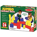 Basic Cardboard Blocks 24 pcs Melissa & Doug D54-22783 