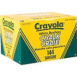 Crayola White Chalk 144 pcs A26-511406