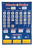 Calendar & Weather Pocket Chart LER 2418