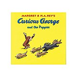  Curious George And The Puppies Book & Cd 9780618800650