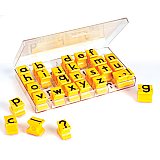 Lowercase Alphabet Rubber Stamps EI 1471