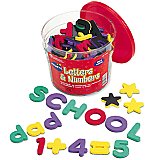 Magnetic Foam Letters & Numbers Deluxe Set LER 6306