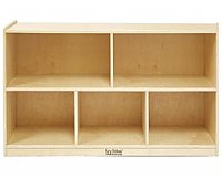 Birch Storage Cabinet 30" high Medium (5-Compartment)  ELR-0420