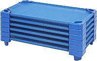Stackable Kiddie Cot, Toddler Size, Ready-to-Assemble, 6-Pack ELR-16114