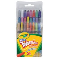 24 Crayola Mini Twistables Crayons A26-529724 