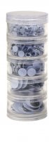 Wiggle Eyes-Stacking Storage Containers-560 Eyes CK-3407