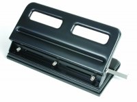 Swingline M110 Economy Heavy Duty Paper Punch, 3-Hole Adjustable, 30-Sheet Capacity, Black (74110)