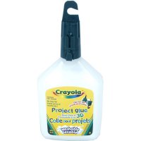 8 oz Crayola Washable Project Glue  26-661108