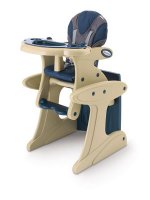 Transitions Convertible High Chair (Blue/Almond)  98HCBA