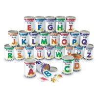 Alphabet Soup Cans with Photographic Cards LER-6801
