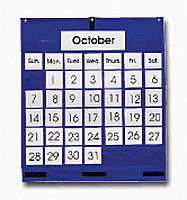 Monthly Calendar Pocket Chart [CD5605]
