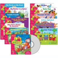 Dr. Jean Lap Book Variety Pack & CD, 12 books 