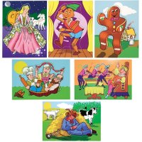 Fairy Tales And Nursery Rhymes Puzzle Set D54-1265 