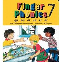 Finger Phonics Book 7 in Print Letters (E71-519)