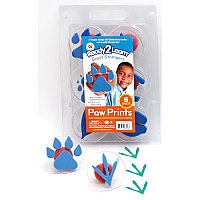 Giant Paw Print Stamps 6 Pack CE-6761