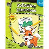 Gr K-1 Ready Set Learn: Following Directions (B54-5933)