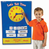 Teaching Time Pocket Chart [LER2991]