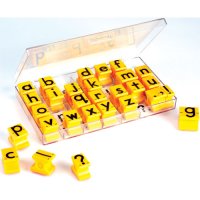 Lowercase Letters Rubber Stamp (A73-1471)