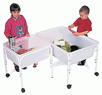 Sand & Water Table & Lid36"x24"x24"H10" tub  W/ lid(M160AL)