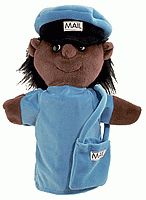Postal Worker, Community Helper Puppet MTB452