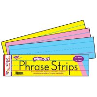 Multicolour Wipe Off Phrase Strips (B56-4011)