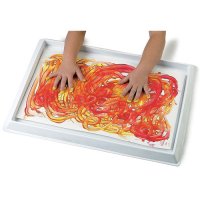 No Mess Plastic Finger Paint Tray R7512 