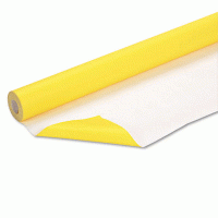 PAPER ROLLS FOR BULLETIN BOARDS Canary Yellow 48' x 50'[PAC56085