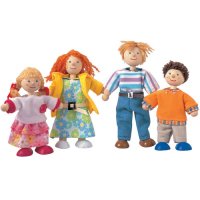 Plan Toys Caucasian Doll Family B19-X71420 