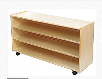 Adjustable 2 Shelf Unit Dimensions : 48"L x 26"H x 15"D S356