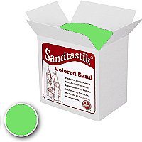 Sandtastik® Classpack Colored Sand,Fluorescent Green [SS1151FG]
