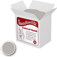 Sandtastik® Classpack Colored Sand, Grey 25Lbs SS1151GRY