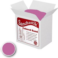 Sandtastik® Classpack Colored Sand, Mauve 25Lbs SS1151MU